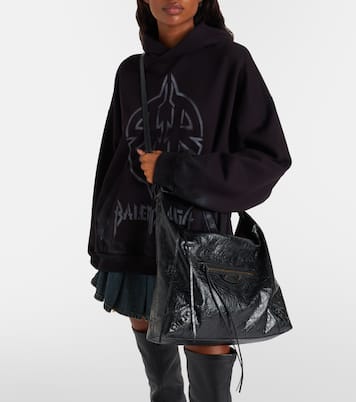Le City Medium leather shoulder bag | Balenciaga