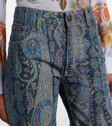 Bedruckte Wide-Leg Jeans | Etro