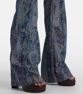 Bedruckte Wide-Leg Jeans | Etro