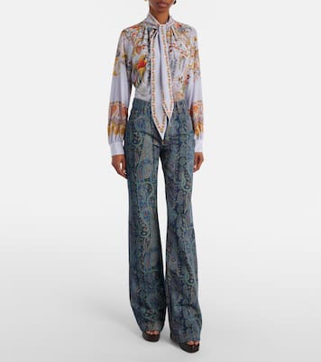 Bedruckte Wide-Leg Jeans | Etro