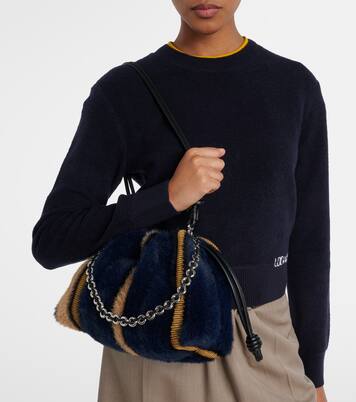 x Louis Wain Flamenco Medium clutch | Loewe