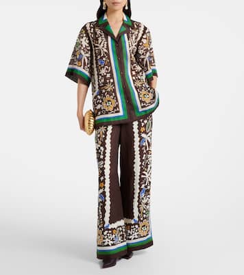 Weite Hose Maroc aus Baumwolle | Alémais