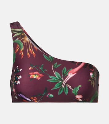 Goddess printed bikini top | La DoubleJ