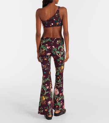 Goddess printed bikini top | La DoubleJ