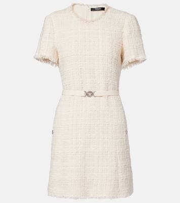 Medusa '95棉质混纺花呢迷你连衣裙 | Versace