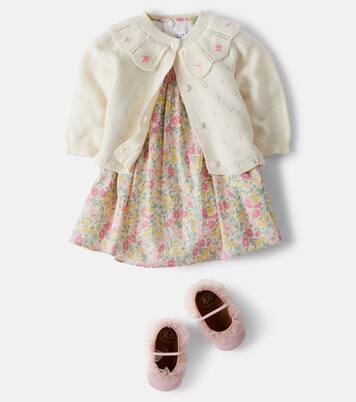 Baby floral smocked cotton dress | Tartine et Chocolat