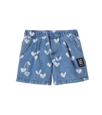 Short Borrisa en denim imprimé  | Liewood