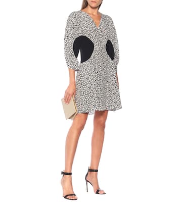 Reina printed silk crêpe minidress | Stella McCartney