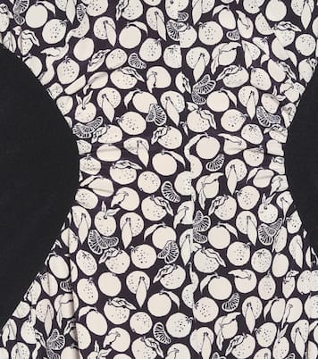 Reina printed silk crêpe minidress | Stella McCartney