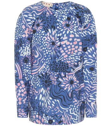 Top aus Baumwollpopeline | Marni