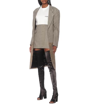 Stivali cuissardes con cut-out | Vetements
