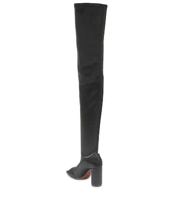 Stivali cuissardes con cut-out | Vetements