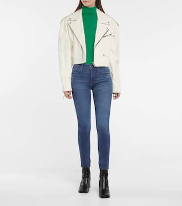Le Skinny De Jeanne mid-rise jeans | Frame