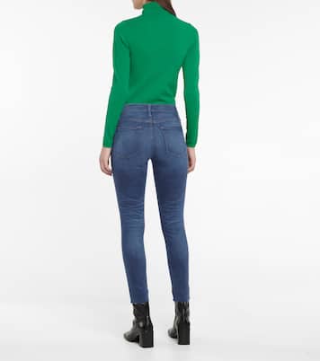 Le Skinny De Jeanne mid-rise jeans | Frame