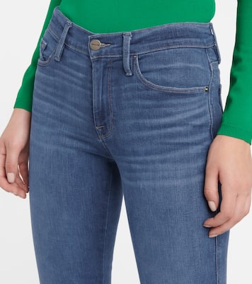 Le Skinny De Jeanne mid-rise jeans | Frame