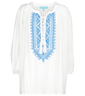 Livia embroidered top | Melissa Odabash
