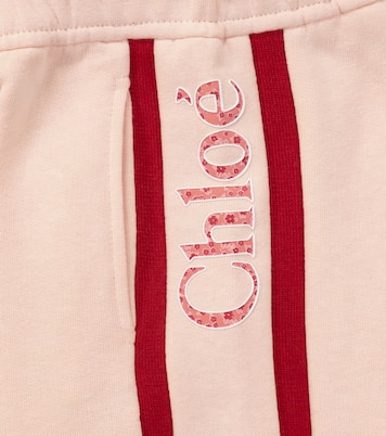 Jogginghose aus Baumwoll-Jersey | Chloé Kids
