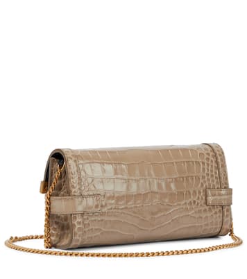 Borsa a tracolla B-Buzz 23 in pelle stampata | Balmain