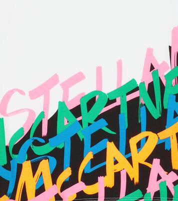 Camiseta de algodón estampada | Stella McCartney Kids