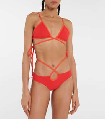 Wraparound bikini bottoms | Christopher Esber