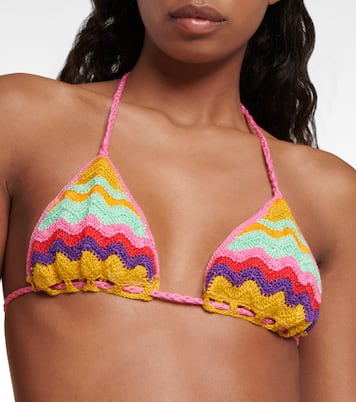 Top bikini in crochet di cotone | Anna Kosturova