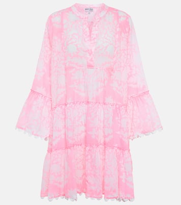 Printed cotton minidress | Juliet Dunn