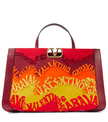 Tote VLogo Medium aus Canvas | Valentino Garavani