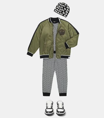Logo bomber jacket | Balmain Kids