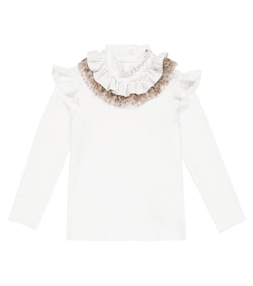 Top aus Baumwoll-Jersey | Monnalisa