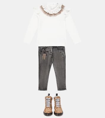 Top aus Baumwoll-Jersey | Monnalisa