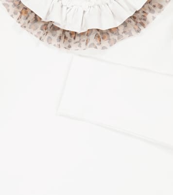 Top aus Baumwoll-Jersey | Monnalisa