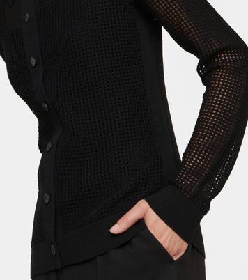 Sporty Coolness mesh cardigan | Dorothee Schumacher