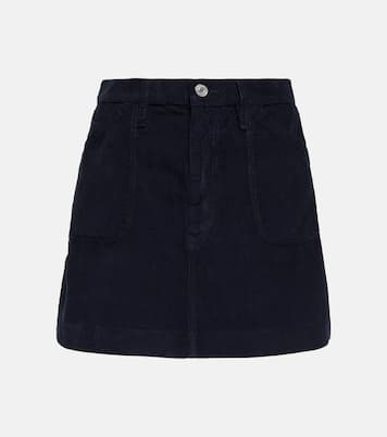 Minirock 70s aus Baumwoll-Cord | Re/Done