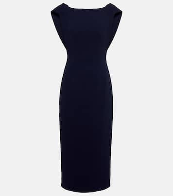Maliya crêpe midi dress | Emilia Wickstead