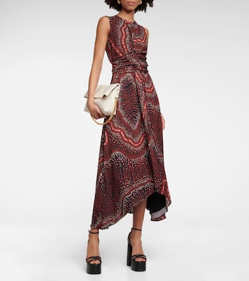 Penny printed midi dress | Altuzarra