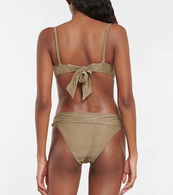 Ecuador metallic bikini bottoms | Heidi Klein