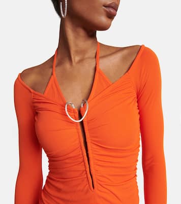 Mobius Slit jersey gown | Dion Lee