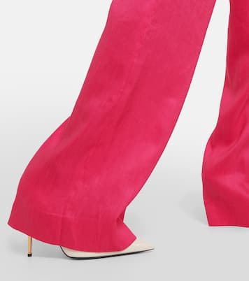 Pantalon ample Robinne en lin mélangé | Veronica Beard