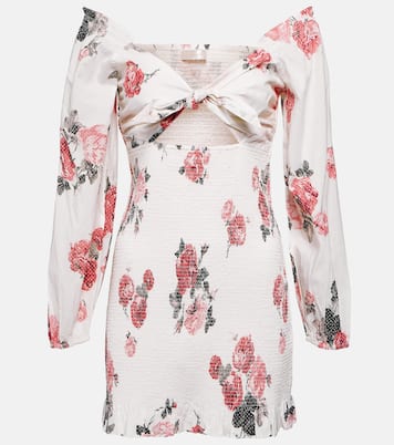 Minikleid Kyndra aus Baumwolle | LoveShackFancy