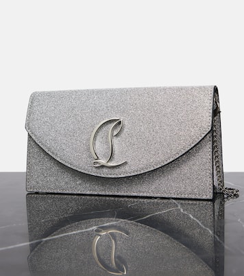 Borsa Loubi54 in pelle con glitter | Christian Louboutin