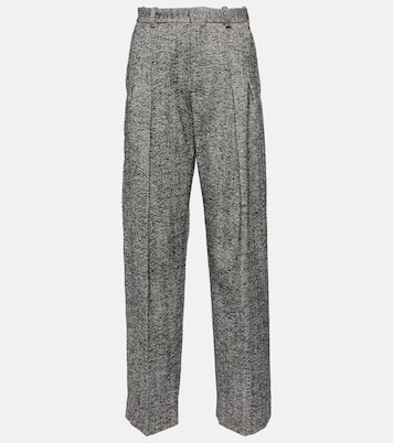Pantalon ample en laine mélangée | Victoria Beckham