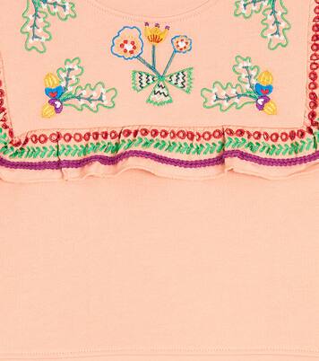 Sudadera en jersey de algodón bordada | Stella McCartney Kids
