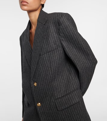 Boyfriend striped virgin wool jacket | Nili Lotan