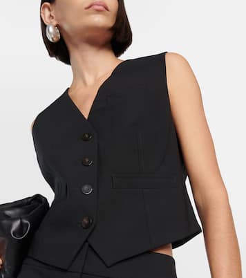 Gilet Hutchinson Dickey in misto lana | Veronica Beard