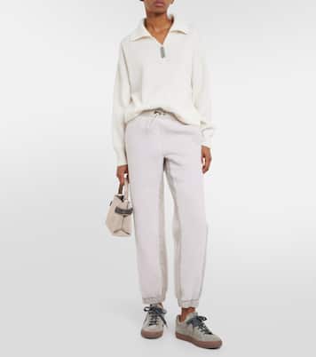 Wool-blend sweatpants | Brunello Cucinelli
