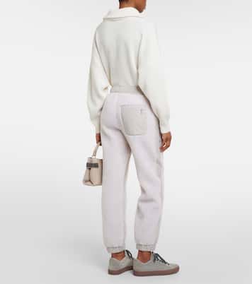 Wool-blend sweatpants | Brunello Cucinelli