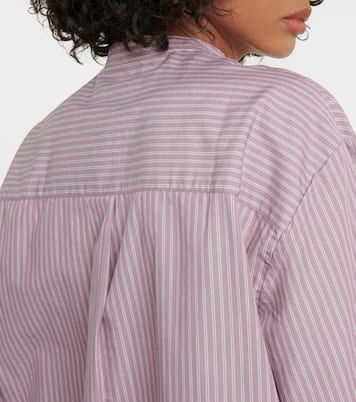 x Tekla camisa de pijama de algodón a rayas | Birkenstock 1774