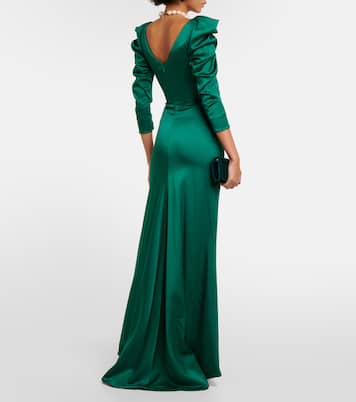 Abito lungo Astral in raso | Vivienne Westwood