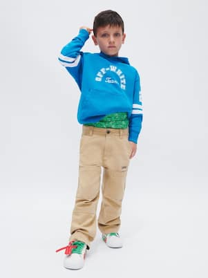 Low Vulcanized leather sneakers | Off-White Kids