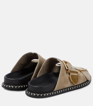 Rebecca suede slides | Chloé
